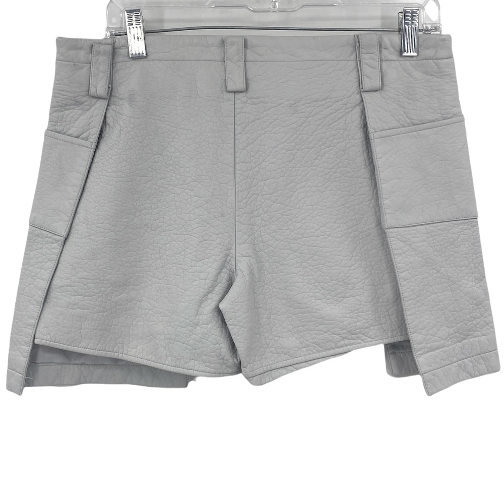💕SALE💕 NWT Nasty Gal Leather Nightwalker Origami Layered Shorts - Picture 6 of 13